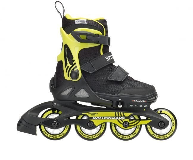 Riedučiai Rollerblade Spitfire SL, juodi/geltoni kaina ir informacija | Riedučiai | pigu.lt