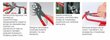 Reguliuojamos vamzdžių replės COBRA Smart grip 250 mm D32 mm, Knipex kaina ir informacija | Mechaniniai įrankiai | pigu.lt