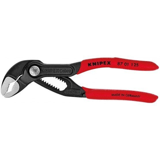 Santechninės replės vamzdžiams COBRA 150 mm D32 mm, Knipex kaina ir informacija | Mechaniniai įrankiai | pigu.lt