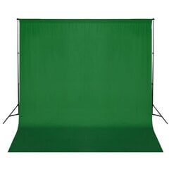 Система крепления для фона с зеленым фоном 600 x 300 см цена и информация | Аксессуары для фотоаппаратов | pigu.lt