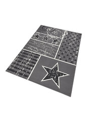Hanse Home kilimas  Patchwork Stars Grey, 140x200 cm   kaina ir informacija | Kilimai | pigu.lt