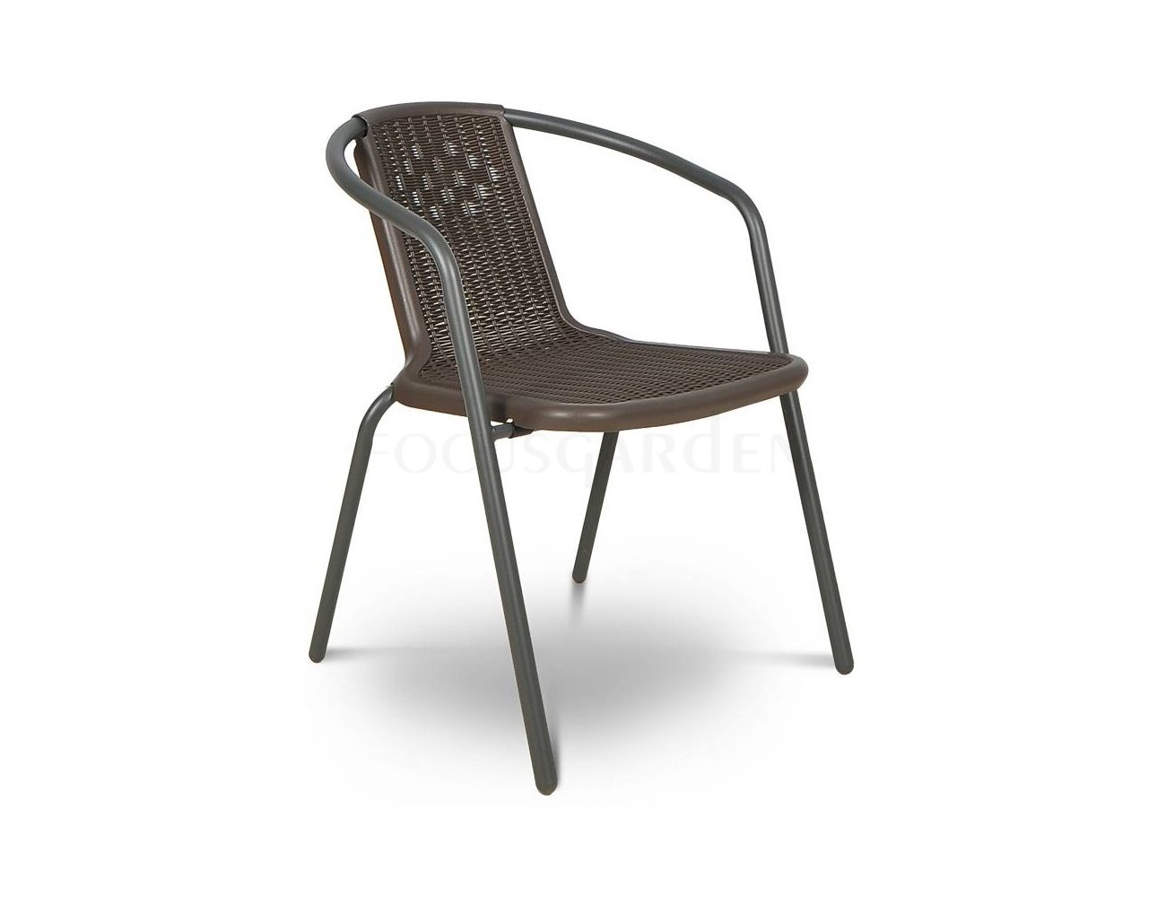 Kėdė Simple, ruda цена и информация | Lauko kėdės, foteliai, pufai | pigu.lt