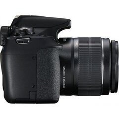 Canon EOS 2000D + 18-135mm IS Kit, black цена и информация | Цифровые фотоаппараты | pigu.lt