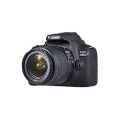 Canon EOS 2000D + 18-55mm IS II Kit цена и информация | Цифровые фотоаппараты | pigu.lt