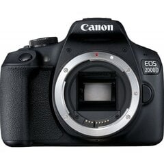 Фотоаппарат Canon EOS 2000D Body цена и информация | Цифровые фотоаппараты | pigu.lt