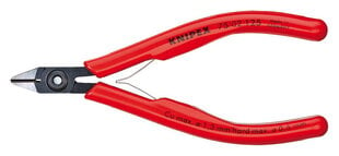 Elektronikos žnyplės Knipex, 125mm kaina ir informacija | Mechaniniai įrankiai | pigu.lt