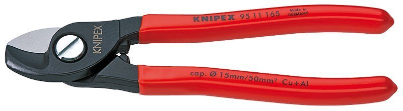 Profesionalios kabelio nukirpimo replės Knipex 95 11 165 цена и информация | Mechaniniai įrankiai | pigu.lt