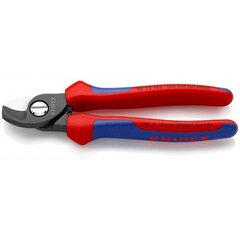 Knipex 165 mm kabelių ir laidų kirpimo žirklės (9512165) цена и информация | Механические инструменты | pigu.lt