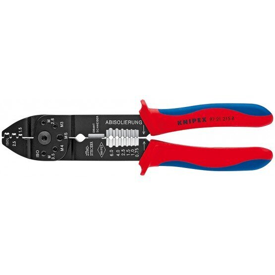 Knipex 9722240 laidų izoliacijos nuėmimo replės, 240 mm цена и информация | Mechaniniai įrankiai | pigu.lt