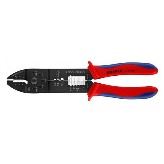 Knipex užspaudimo replės, 240 mm kaina ir informacija | Mechaniniai įrankiai | pigu.lt