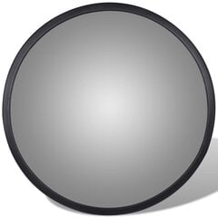 Сферическое зеркало для безопасности помещений, vidaXL, 30 см, черное цена и информация | Зеркала | pigu.lt