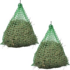 Круглая сетка для сена, 0.75x0.5 м, 2 шт., PP цена и информация | Клетки и аксессуары для грызунов | pigu.lt