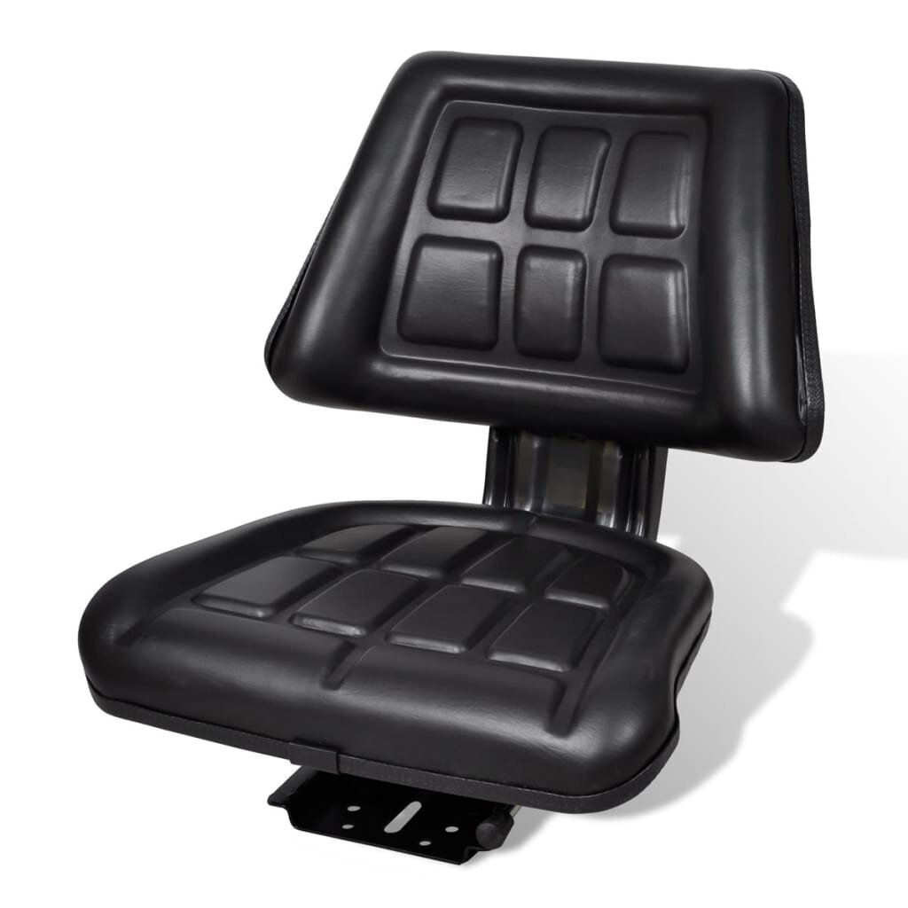 Traktoriaus sėdynė su atlošu, juoda kaina ir informacija | Sodo technikos dalys | pigu.lt