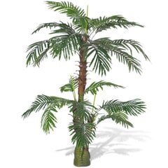 Искусственная пальма, 150 см. цена и информация | Искусственные цветы | pigu.lt