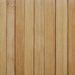Перегородка из бамбука, натуральный цвет, 210х195 см цена и информация | Мобильные стенки | pigu.lt