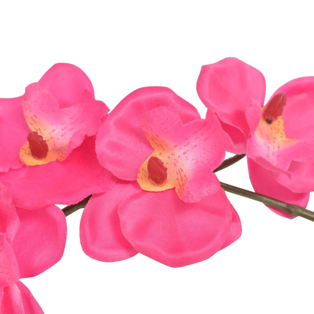 Dirbtinė orchidėja su vazonu, 30 cm kaina ir informacija | Dirbtinės gėlės | pigu.lt