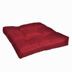 Minkšta baldų pagalvėlė, 50 x 10 cm, raudono vyno spalvos kaina ir informacija | Pagalvės, užvalkalai, apsaugos | pigu.lt