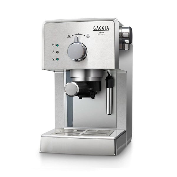 Pusiau automatinis kavos aparatas Gaggia Viva RI843711, Su rankiniu pieno  plakimu kaina | pigu.lt