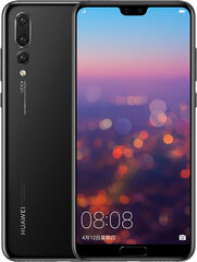Huawei P20 Pro, 128 GB, Черный цена и информация | Мобильные телефоны | pigu.lt