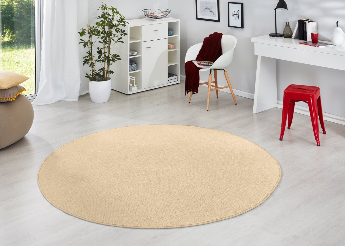 Hanse Home kilimas Fancy Beige, 133x133 cm     цена и информация | Kilimai | pigu.lt