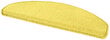 Hanse Home laiptų kilimėlių komplektas Fancy Yellow, 15 vnt kaina ir informacija | Kilimai | pigu.lt