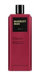 Vonios ir dušo želė Marbert Man Classic vyrams, 400 ml kaina ir informacija | Dušo želė, aliejai | pigu.lt