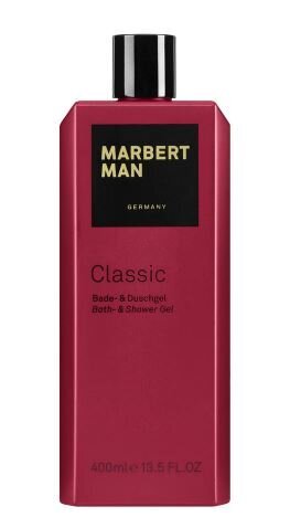 Vonios ir dušo želė Marbert Man Classic vyrams, 400 ml цена и информация | Dušo želė, aliejai | pigu.lt