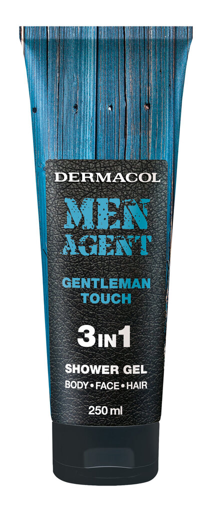 Dušo želė Dermacol Gentleman touch 3 in 1 vyrams 250 ml kaina ir informacija | Dušo želė, aliejai | pigu.lt
