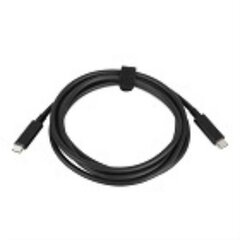 Lenovo 4X90Q59480  USB-C to USB-C Black, цена и информация | Кабели и провода | pigu.lt