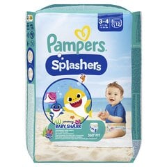 Sauskelnės-kelnaitės PAMPERS Pants Splashers, 3 dydis 6 - 11 kg, 12 vnt. kaina ir informacija | Pampers Kūdikio priežiūrai | pigu.lt