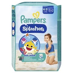 Sauskelnės-kelnaitės PAMPERS Pants Splashers, 4 dydis 9 - 15 kg, 11 vnt. kaina ir informacija | Pampers Kūdikio priežiūrai | pigu.lt