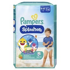 Sauskelnės-kelnaitės PAMPERS Pants Splashers, 5 dydis 14+ kg, 10 vnt. kaina ir informacija | Pampers Kūdikio priežiūrai | pigu.lt