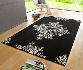 Hanse Home kilimas  Blossom Black Cream, 160x230 cm kaina ir informacija | Kilimai | pigu.lt