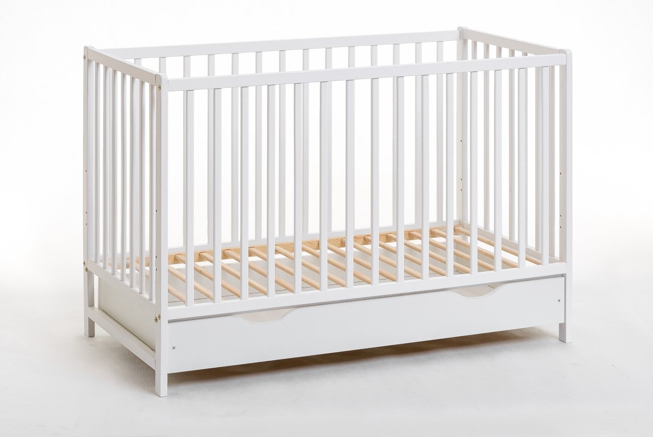 Kūdikio lovytė Cypi Plus, balta matinė цена и информация | Kūdikių lovytės | pigu.lt
