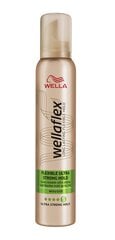 Išliekančios iki 24 valandų plaukų formavimo putos Wellaflex Flexible Ultra Strong Hold 200 ml kaina ir informacija | Plaukų formavimo priemonės | pigu.lt