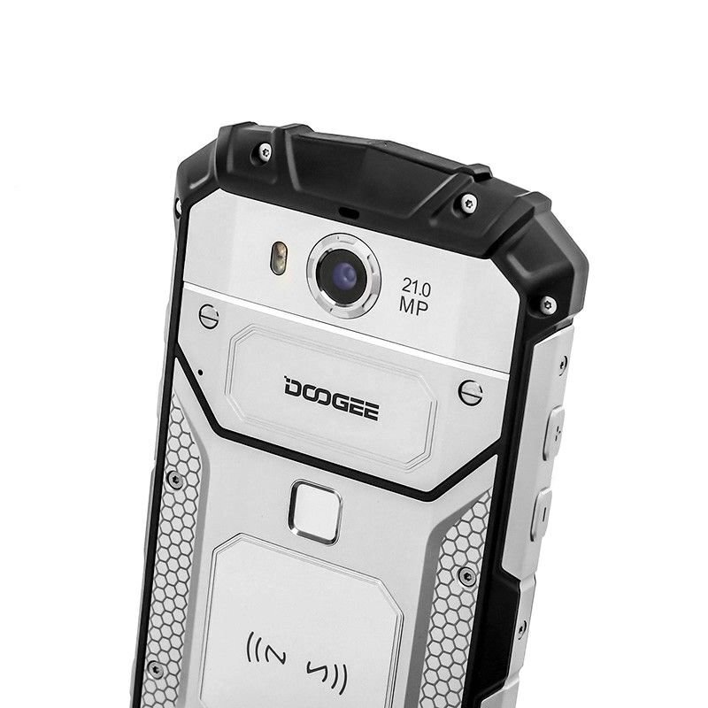 DooGee S60, Dual SIM 6/64 GB, Sidabrinė kaina ir informacija | Mobilieji telefonai | pigu.lt