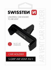 Swissten S-Grip AV-1 kaina ir informacija | Telefono laikikliai | pigu.lt