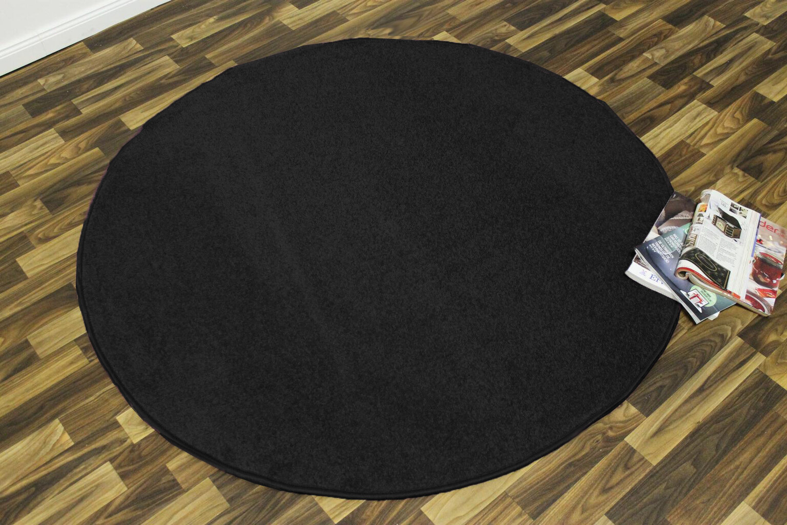 Hanse Home kilimas Nasty Black, 200x200 cm     kaina ir informacija | Kilimai | pigu.lt