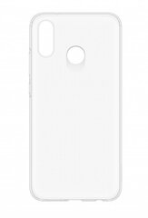 Чехол задний Huawei для Huawei P20 Lite, прозрачный цена и информация | Huawei Мобильные телефоны и аксессуары | pigu.lt