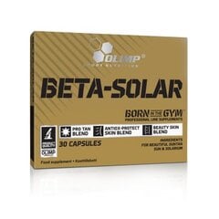 Пищевая добавка Olimp Beta Solar 30 капсул цена и информация | Витамины, пищевые добавки, препараты для красоты | pigu.lt