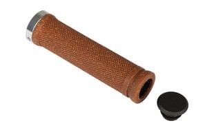 Dviračio vairo rankenėlės Cube RFR PRO Cork, 128 mm, rudos цена и информация | Велосипедные ручки для руля | pigu.lt