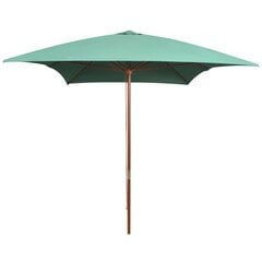 Уличный зонтик, зелёный цена и информация | Зонты, маркизы, стойки | pigu.lt