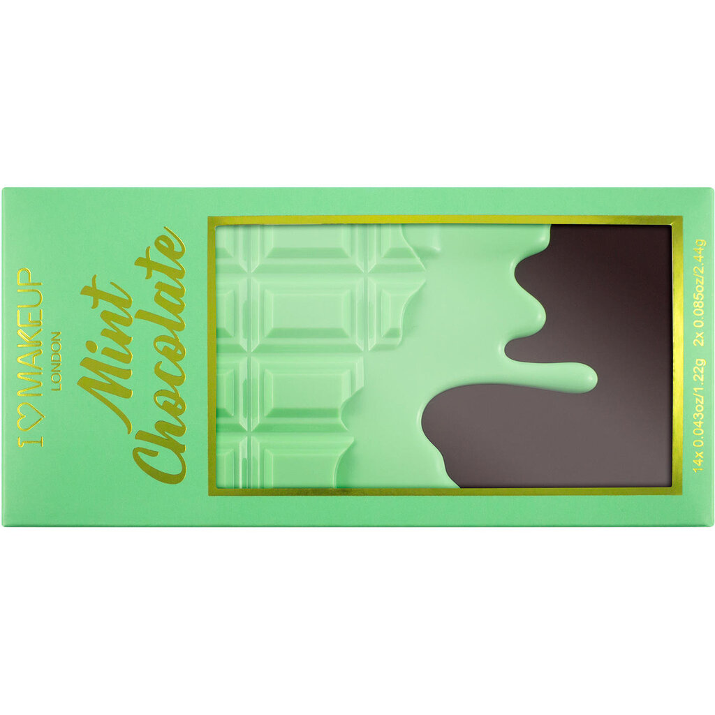 Šešėlių paletė Makeup Revolution Chocolate Mint 22 g kaina ir informacija | Akių šešėliai, pieštukai, blakstienų tušai, serumai | pigu.lt