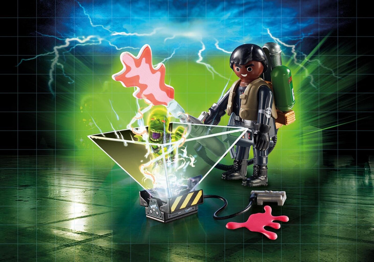 9349 PLAYMOBIL® Ghostbusters™ Vaiduokliųmedžiotojas Winston Zeddemore kaina ir informacija | Konstruktoriai ir kaladėlės | pigu.lt