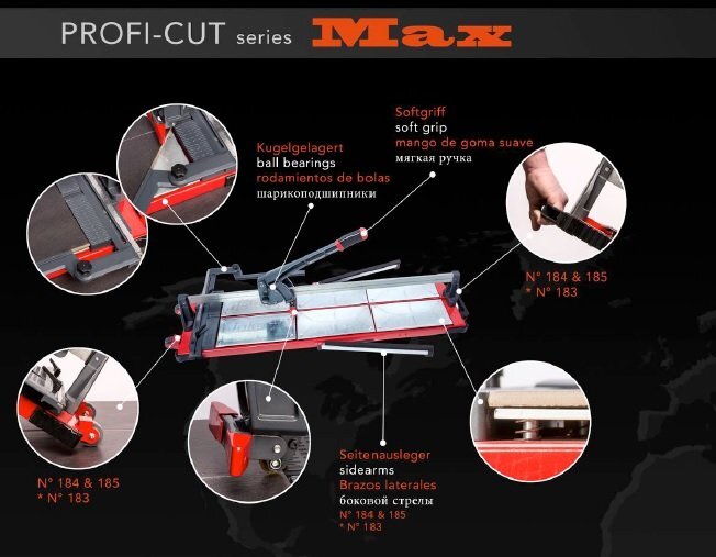 Plytelių pjaustymo staklės JOKOSIT PROFI CUT MAX, 900 mm цена и информация | Mechaniniai įrankiai | pigu.lt