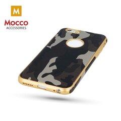 Silikoninis telefono dėklas Mocco Army Back Case, skirtas Samsung A320 Galaxy A3 (2017) telefonui, rudas kaina ir informacija | Telefono dėklai | pigu.lt