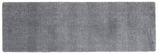 Hanse Home durų kilimėlis Clean Go Grey, 50x150 cm   цена и информация | Придверные коврики | pigu.lt