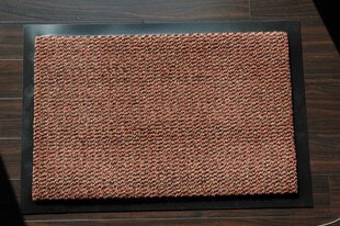 Hanse Home durų kilimėlis Faro Terracotta, 40x60 cm    цена и информация | Придверные коврики | pigu.lt
