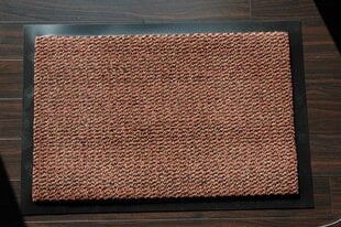 Hanse Home durų kilimėlis Faro Terracotta, 90x150 cm    цена и информация | Придверные коврики | pigu.lt