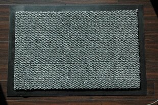 Hanse Home durų kilimėlis Faro Grey, 60x80 cm    цена и информация | Придверные коврики | pigu.lt